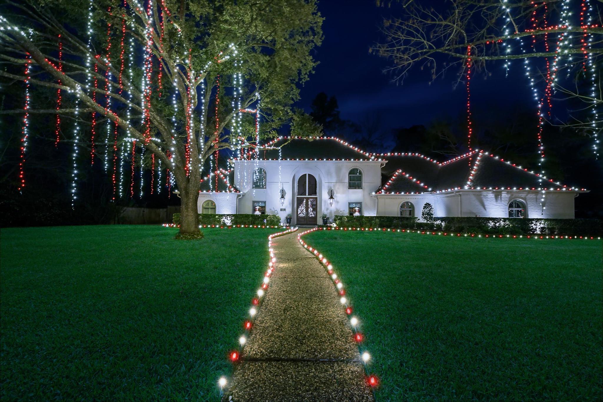 Window xmas lighting Chicago suburbs